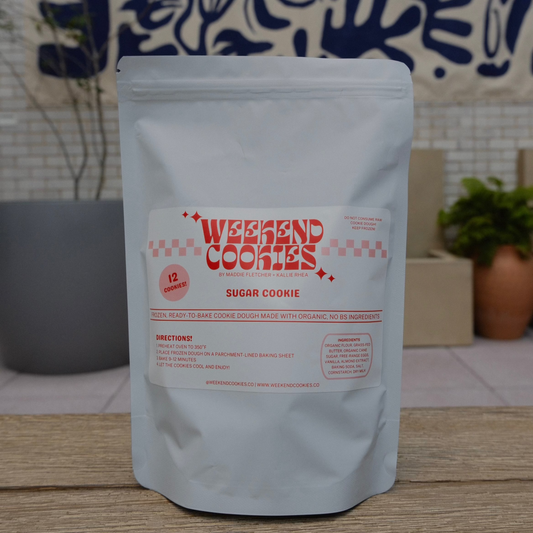 Sugar Cookie - Frozen Cookie Dough (12-Pack)